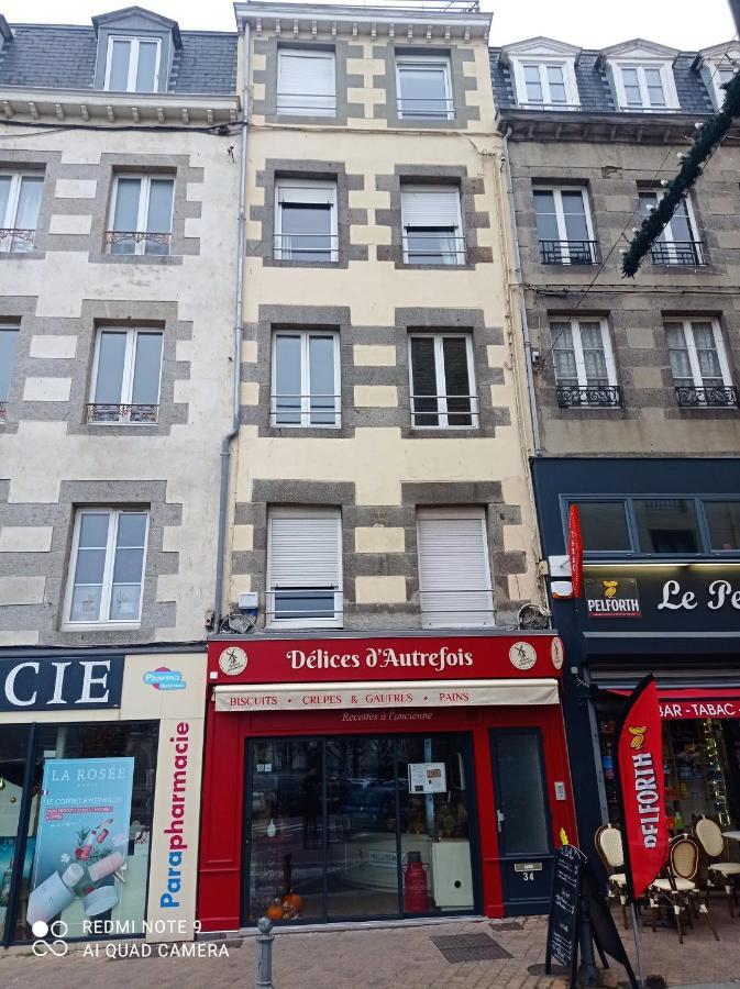 Studio Le Ras D'Eau A Granville Exterior photo